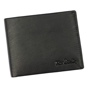    Pierre Cardin PIP01 8806 RFID čierna pánska kožená peňaženka 12 x 9,5 cm