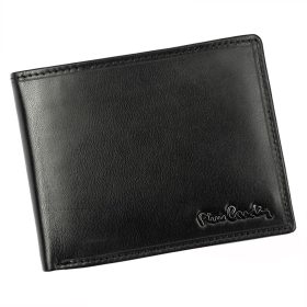    Pierre Cardin PIP04 8806 RFID čierna pánska kožená peňaženka 12 x 9,5 cm