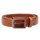  Opasok z hovädzej kože Pierre Cardin GF 8004 hnedý 3,5 cm