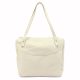  Pierre Cardin 5335 EDF krémová dámska kožená kabelka 38 x 29 x 13 cm