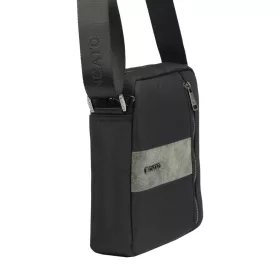    Roncato 46-64-84 čierna pánska bočná taška, taška cez rameno 22 x 24 x 8 cm