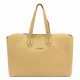  Dámska kožená kabelka cez rameno Pierre Cardin FRZ 1819 béžová 37 x 24 x 16 cm
