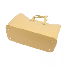    Dámska kožená kabelka cez rameno Pierre Cardin FRZ 1819 béžová 37 x 24 x 16 cm