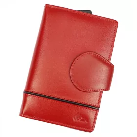    EL FORREST 563-41 RFID červená dámska kožená peňaženka 11 x 15 x 3,5 cm