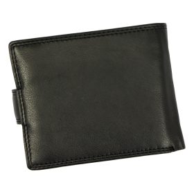    Coveri 1942 561 čierna pánska kožená peňaženka 12 x 9,5 x 3 cm