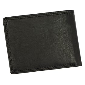    Coveri 1942 992 čierna pánska kožená peňaženka 11 x 9 x 2,8 cm