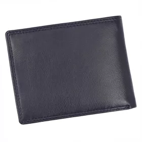    Coveri 1942 292 modrá pánska kožená peňaženka 12,5 x 10 x 3 cm