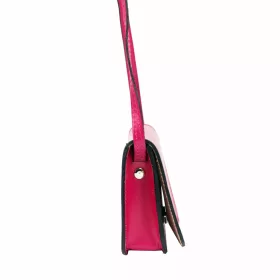   Gregorio 107 magenta dámska kožená kabelka 19 x 12 x 5,5 cm