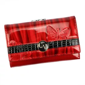    Cavaldi H23-2-DBF červená dámska kožená peňaženka 14,5 x 9 cm