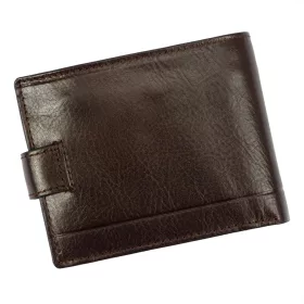   Maťo Grosso 0709/17-25 RFID hnedá pánska kožená peňaženka 12,5 x 9,5 x 3 cm