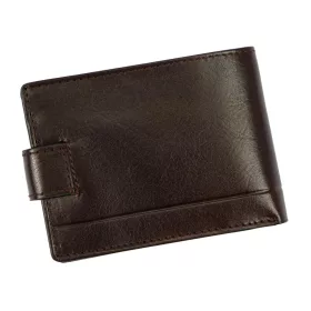    Maťo Grosso 0711/17-25 RFID hnedá pánska kožená peňaženka 11 x 8 x 2,5 cm
