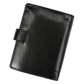    Maťo Grosso 0712/17-60 RFID čierna pánska kožená peňaženka 10,5 x 13 x 3 cm