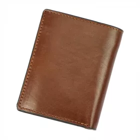    Maťo Grosso 0728/17-20 RFID hnedá pánska kožená peňaženka 8,5 x 11 x 2,5 cm
