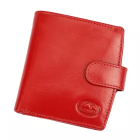    EL FORREST 2232-47 RFID červená dámska kožená peňaženka 10 x 10 x 2,5 cm