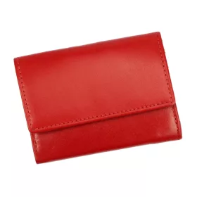    EL FORREST 245-47 RFID červená dámska kožená peňaženka 10 x 7,5 x 2,5 cm