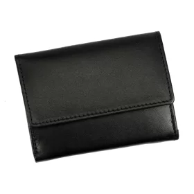    EL FORREST 245-67 RFID čierna dámska kožená peňaženka 10 x 7,5 x 2,5 cm