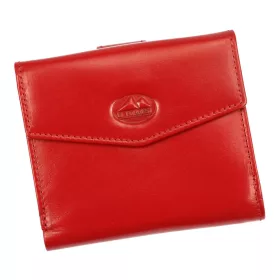  EL FORREST 853-47 RFID červená dámska kožená peňaženka 11 x 9,5 x 2,5 cm