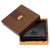  Dámska kožená peňaženka EL FORREST 917-67 s RFID čipom, čierna, 10 x 8,5 x 2 cm