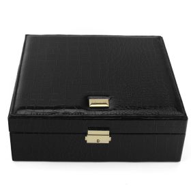    PATRIZIA BEAUTY-18080 biely kožený kufor 27,5 x 9,5 x 26,5 cm