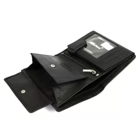    Pánska kožená peňaženka Albatross E-02 čierna 9,5 x 12,5 x 2,5 cm