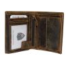  Pánska kožená peňaženka Giorgio Carelli hunter s motívom jazvečíka, RFID ochrana