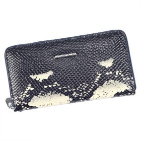    Jennifer Jones 5295-10 námornícka dámska kožená peňaženka 19,5 x 10 x 2,5 cm