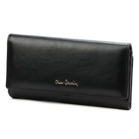    Pierre Cardin červená, dámska kožená peňaženka 19 × 10,5 cm