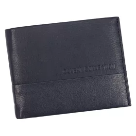    Coveri 1906 292 modrá pánska kožená peňaženka 12,5 x 9,8 x 2,8 cm