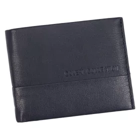    Coveri 1906 292 modrá pánska kožená peňaženka 12,5 x 9,8 x 2,8 cm