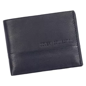   Coveri 1906 288 modrá pánska kožená peňaženka 12,5 x 9,5 x 2,8 cm