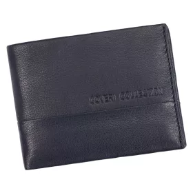  Coveri 1906 288 modrá pánska kožená peňaženka 12,5 x 9,5 x 2,8 cm