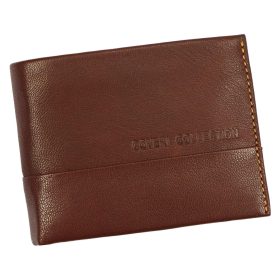    Coveri 1906 288 hnedá pánska kožená peňaženka 12,5 x 9,5 x 2,8 cm