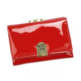    Gregorio LS-117 červená dámska kožená peňaženka 12 x 8,5 x 3 cm