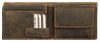  Pánska kožená peňaženka s motívom dreva Giorgio Carelli s RFID ochranou, 12 × 9,5 cm