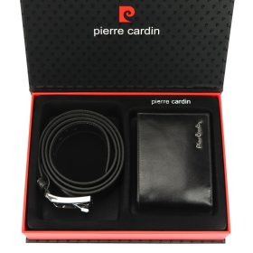    Pierre Cardin ZG-103-BR pánska kožená darčeková súprava 25,5 x 19,5 x 5,5 cm