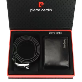    Pierre Cardin ZG-103-BR pánska kožená darčeková súprava 25,5 x 19,5 x 5,5 cm