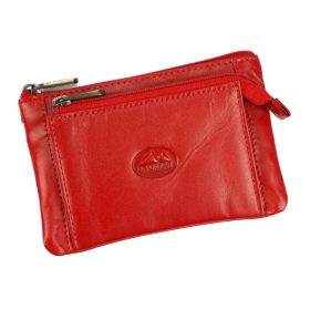    Dámske puzdro na dokumenty z hovädzej kože EL FORREST 1005-47 červené 12,5 x 8 x 2,5 cm