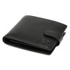  Pánska kožená peňaženka EL FORREST 875-67 s RFID čipom, čierna, 12,5 x 10 x 3 cm