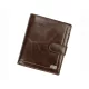  Rovicky PC-102L-BAR RFID hnedá pánska kožená peňaženka 10,5 x 12,5 x 2,5 cm