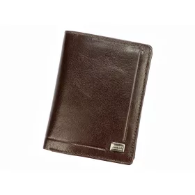    Rovicky PC-104-BAR RFID hnedá pánska kožená peňaženka 9,5 x 13 x 3 cm