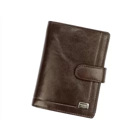    Rovicky PC-104L-BAR RFID hnedá pánska kožená peňaženka 13 x 10 x 2,5 cm
