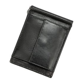    Rovicky CPR-034-BAR RFID čierna pánska kožená peňaženka 8 x 10,5 x 2,5 cm