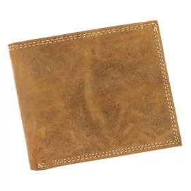    Pánska kožená peňaženka Wild N992-CHM-NL s RFID svetlohnedou farbou 12,5 x 10,3 x 2,5 cm