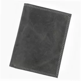    Pánska kožená peňaženka Wild N4-CHM-NL s RFID čipom, čierna, 10 x 13,5 x 2,5 cm