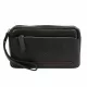  Pánska čierna kožená taška na opasok Pierre Cardin YS12 28001 22 x 14 x 8 cm