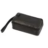  Pánska čierna kožená taška na opasok Pierre Cardin YS12 28001 22 x 14 x 8 cm