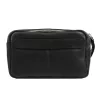  Pánska čierna kožená taška na opasok Pierre Cardin YS12 28001 22 x 14 x 8 cm