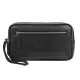  Pánska čierna kožená taška na opasok Pierre Cardin YS12 28002 26 x 15 x 8 cm