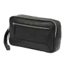  Pánska čierna kožená taška na opasok Pierre Cardin YS12 28002 26 x 15 x 8 cm