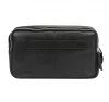 Pánska čierna kožená taška na opasok Pierre Cardin YS12 28002 26 x 15 x 8 cm